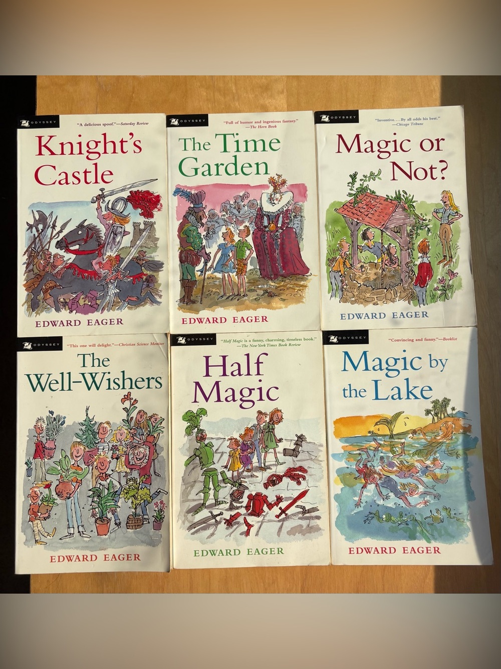 Edward Eager Children’s Books - lot of 6